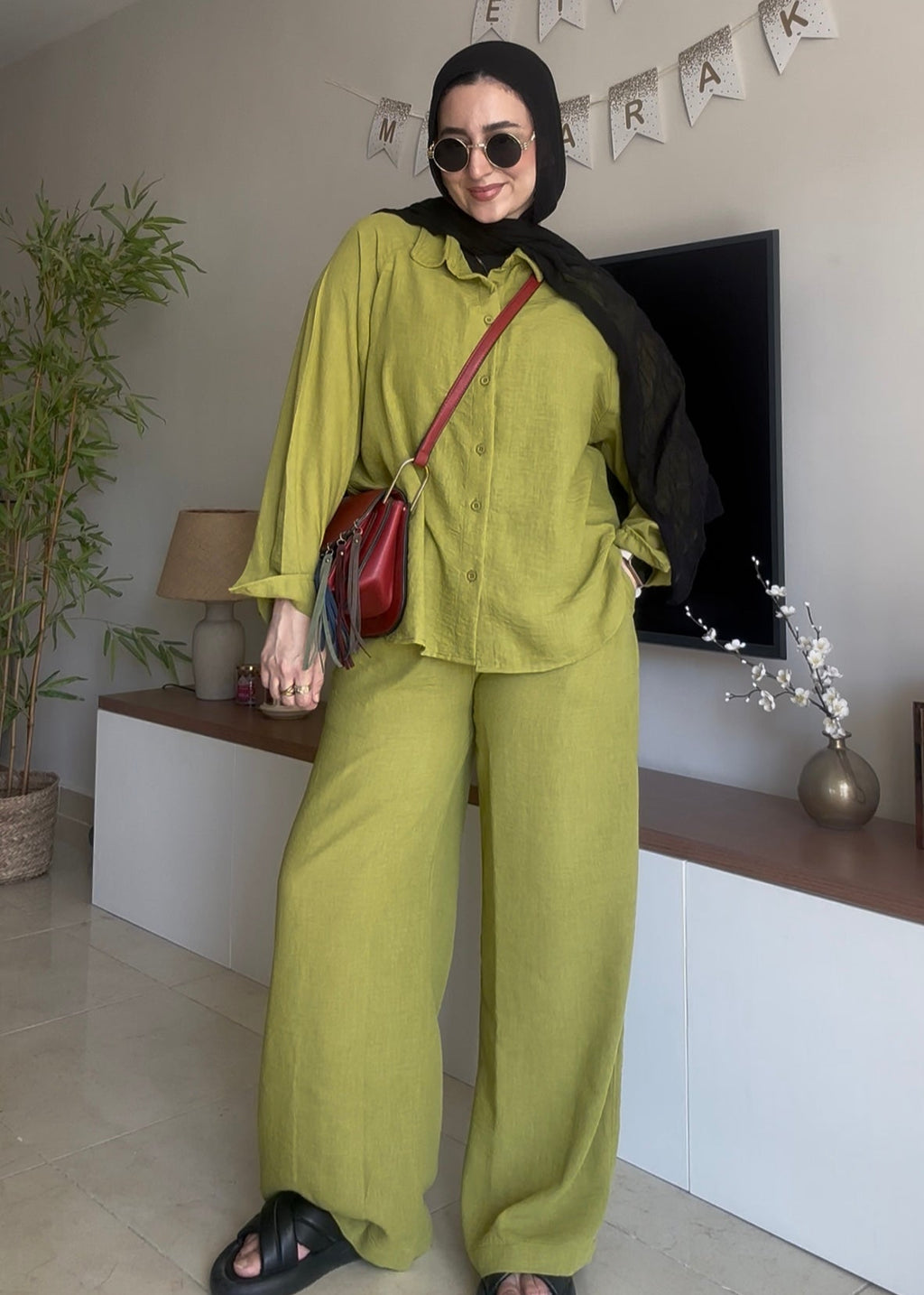 Linen Set Kiwi
