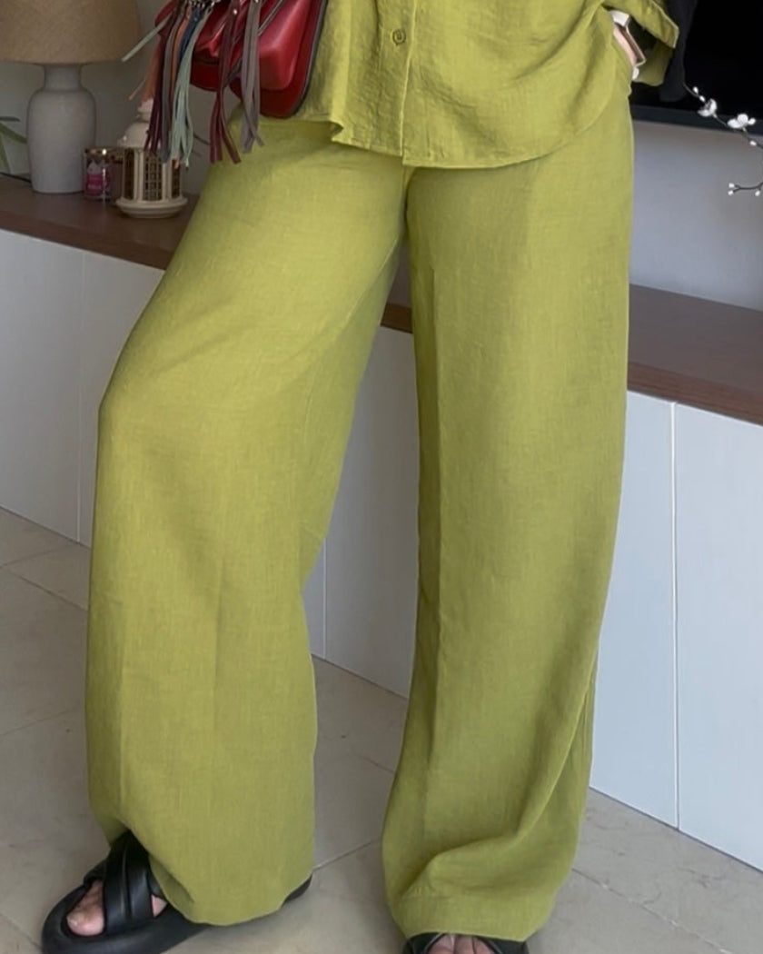 Linen Set Kiwi