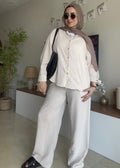 Linen Set Beige