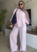 Linen Set Pink