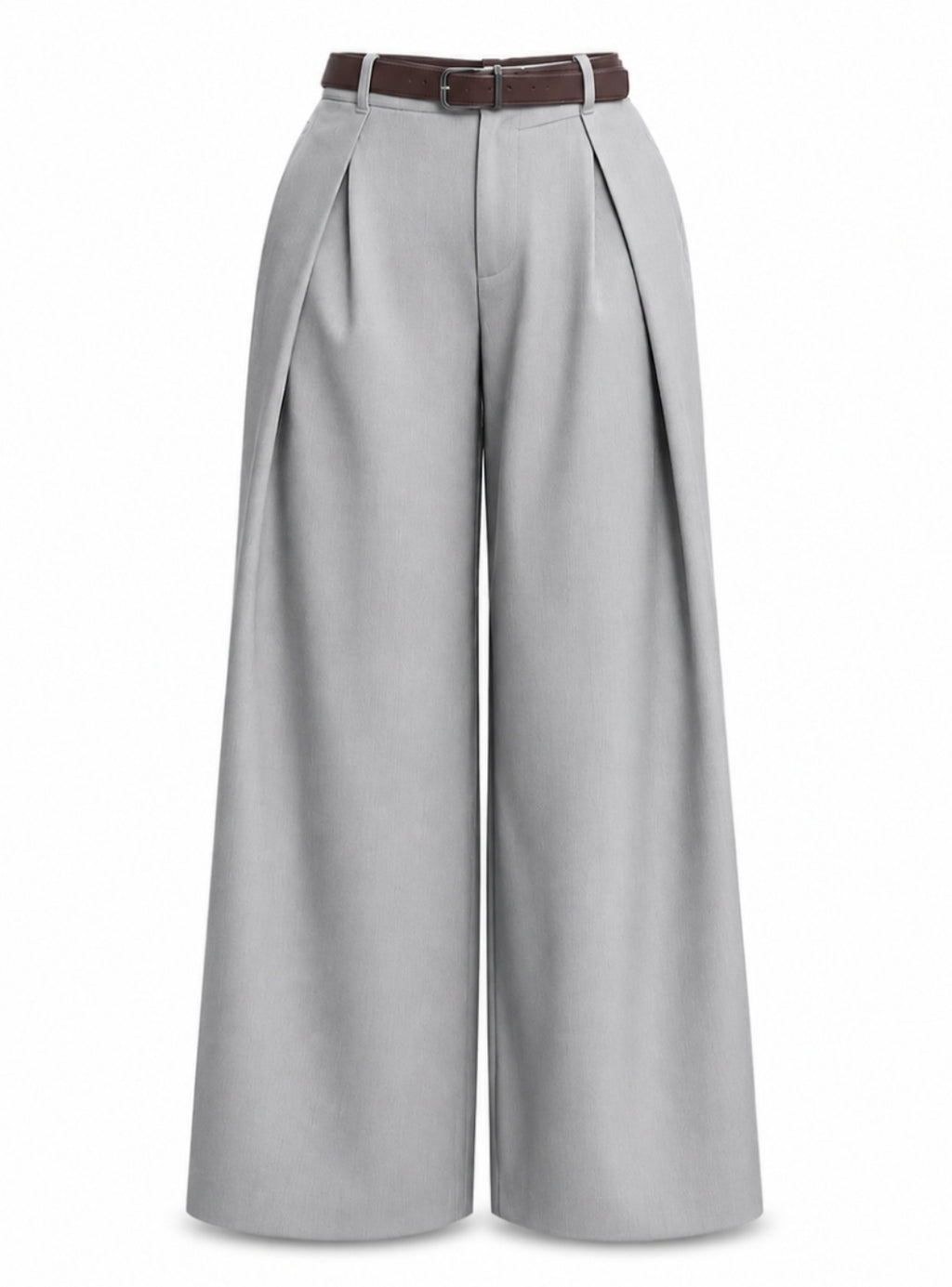 Maxi Dart Pants Light Gray