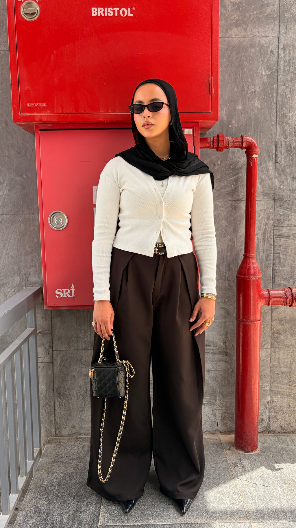 Maxi Dart Pants Black
